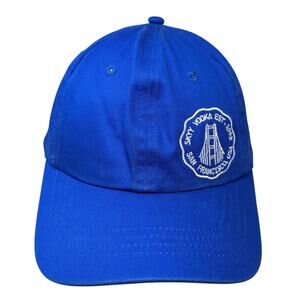 Skyy Vodka Est 1992 San Francisco USA Baseball Cap Blue One Size Adjustable